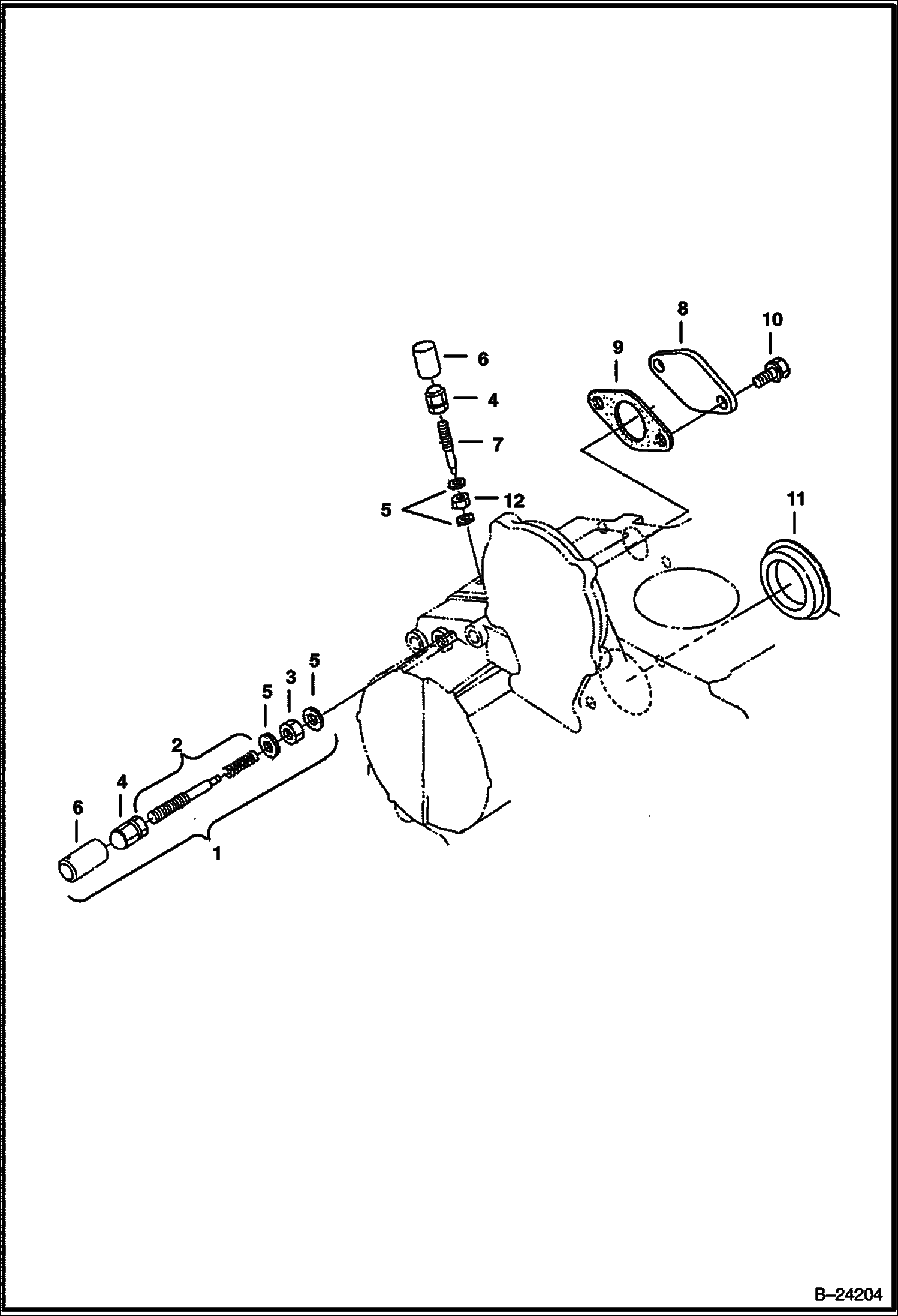 РЫЧАГ ОСТАНОВА ДВИГАТЕЛЯ