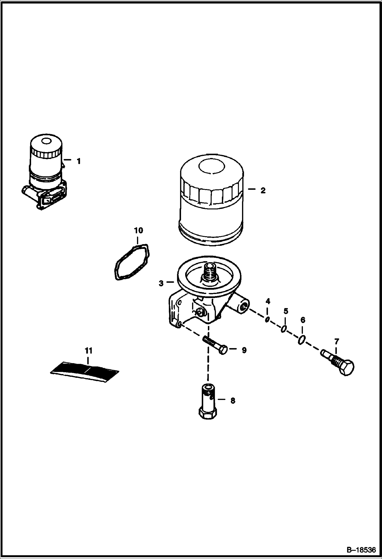 Схема МАСЛЯНЫЙ ФИЛЬТР ДВИГАТЕЛЯ