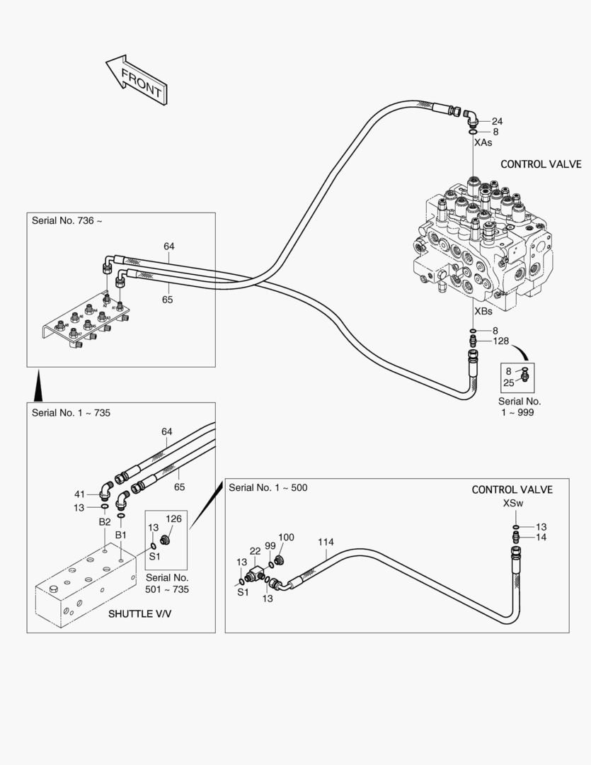 ТРУБОПРОВОД СЕРВОУПРАВЛЕНИЯ(8)