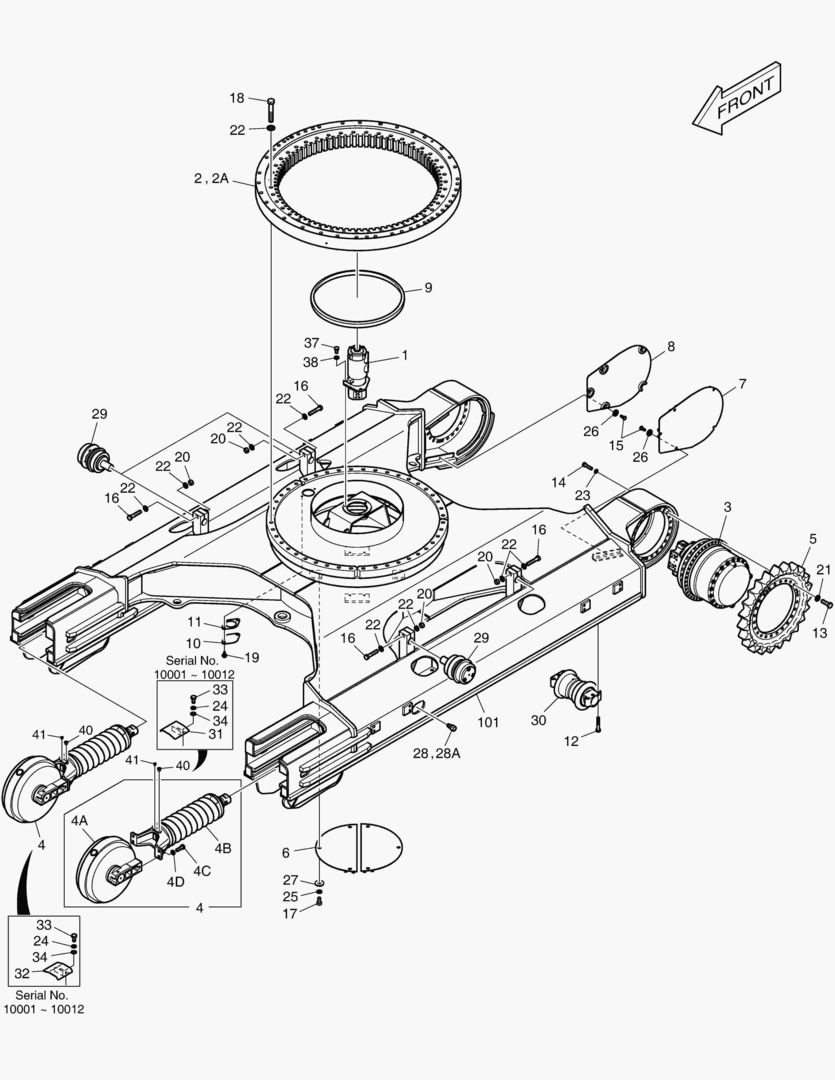 ГУСЕНИЦЫ В СБОРЕ - ЗАФИКСИРОВАННЫЕ