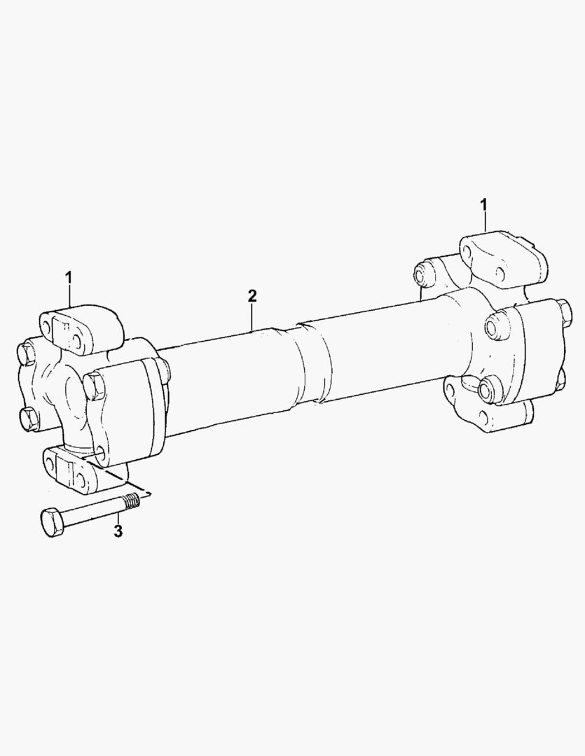 Спецтехника G250-12 CARDAN SHAFT; FRONT WAGON