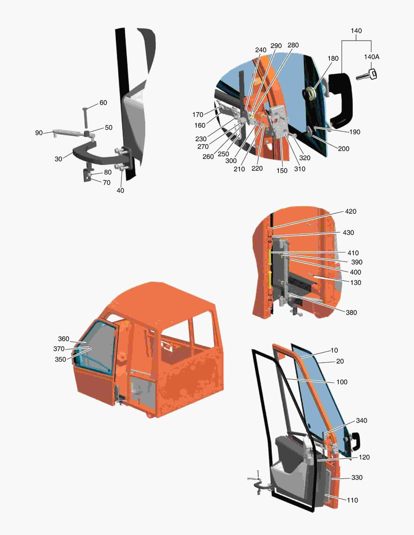 G340-4 CABIN DOOR