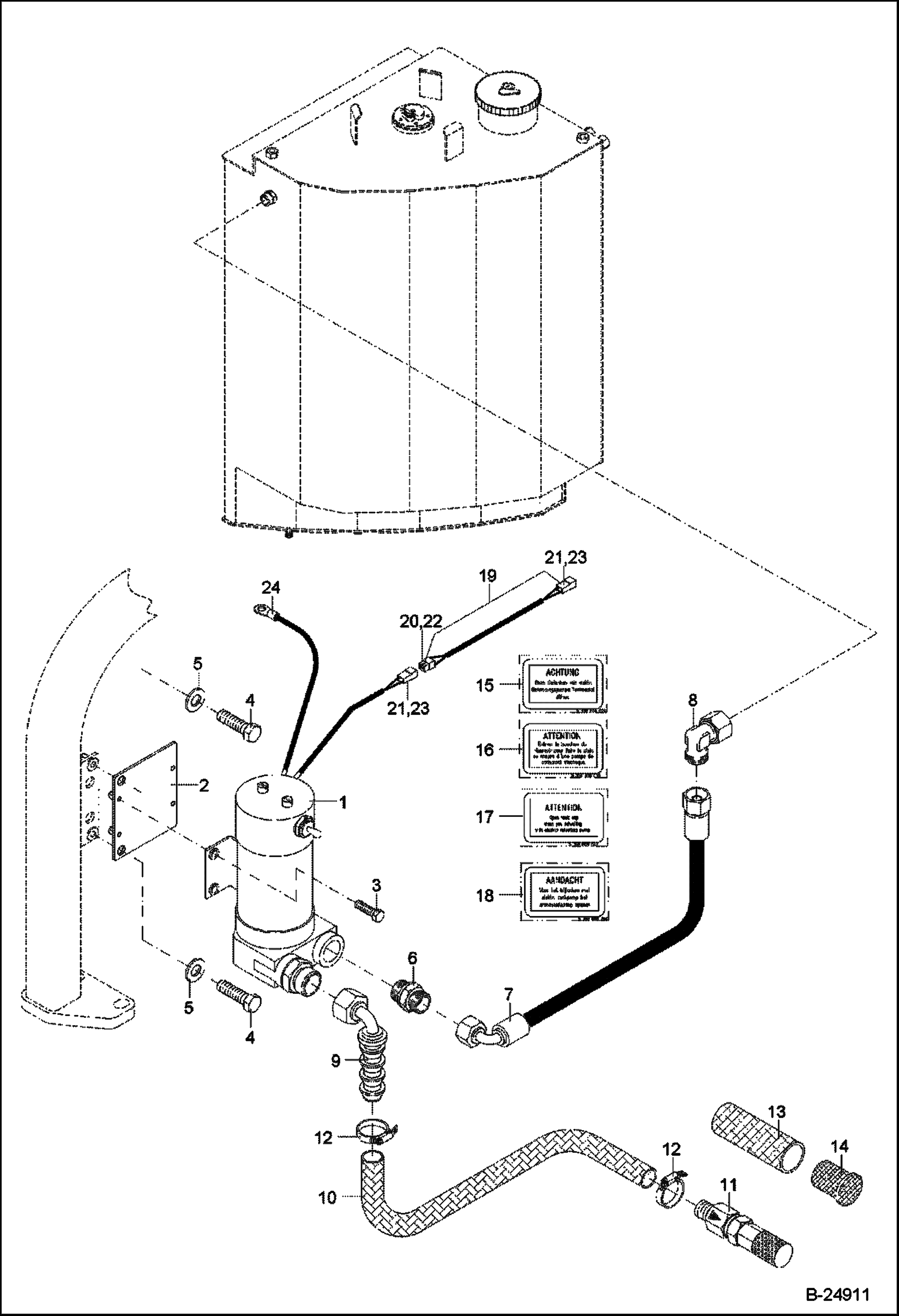 НАСОС ДЛЯ ДОЗАПРАВКИ