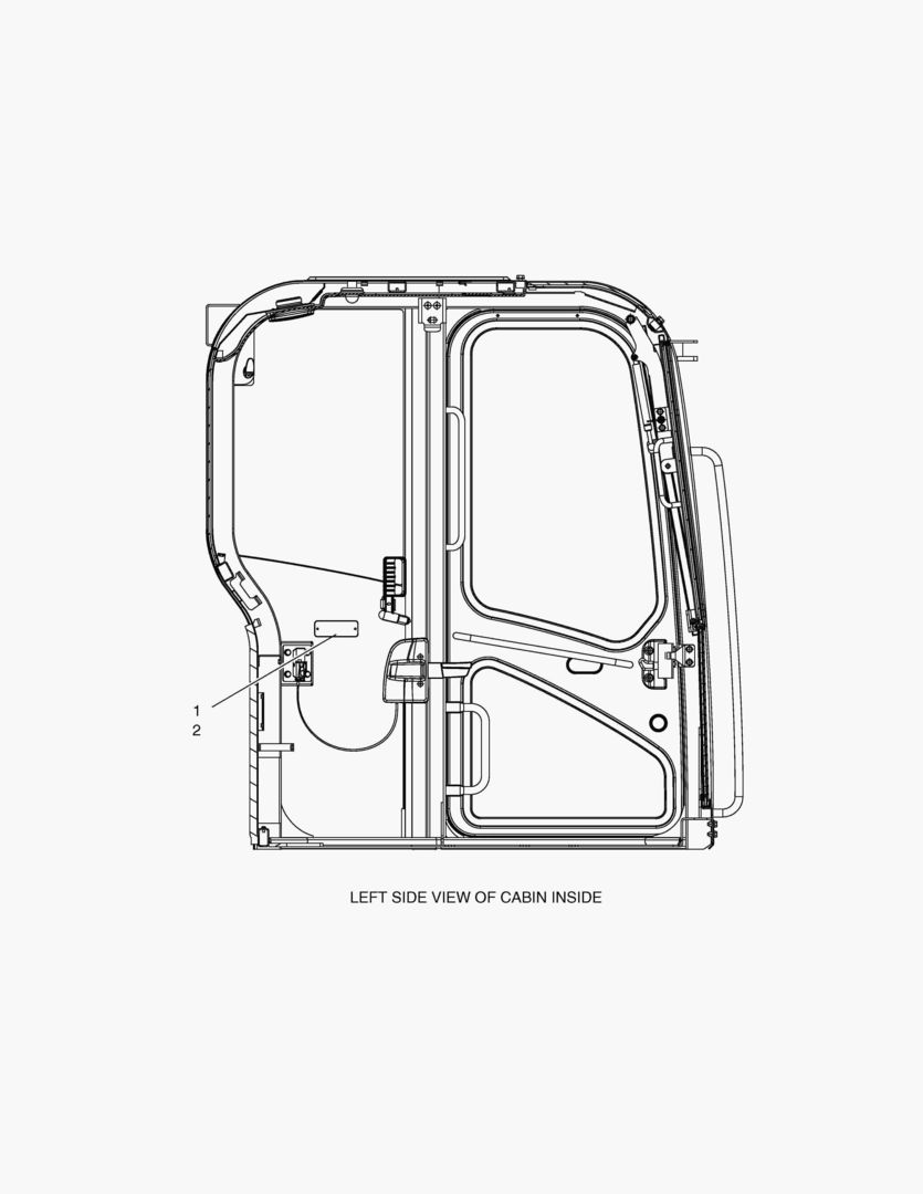 ПРЕДУПРЕЖДАЮЩАЯ ТАБЛИЧКА - СИСТЕМА ЗАЩИТЫ ПРИ ОПРОКИДЫВАНИИ