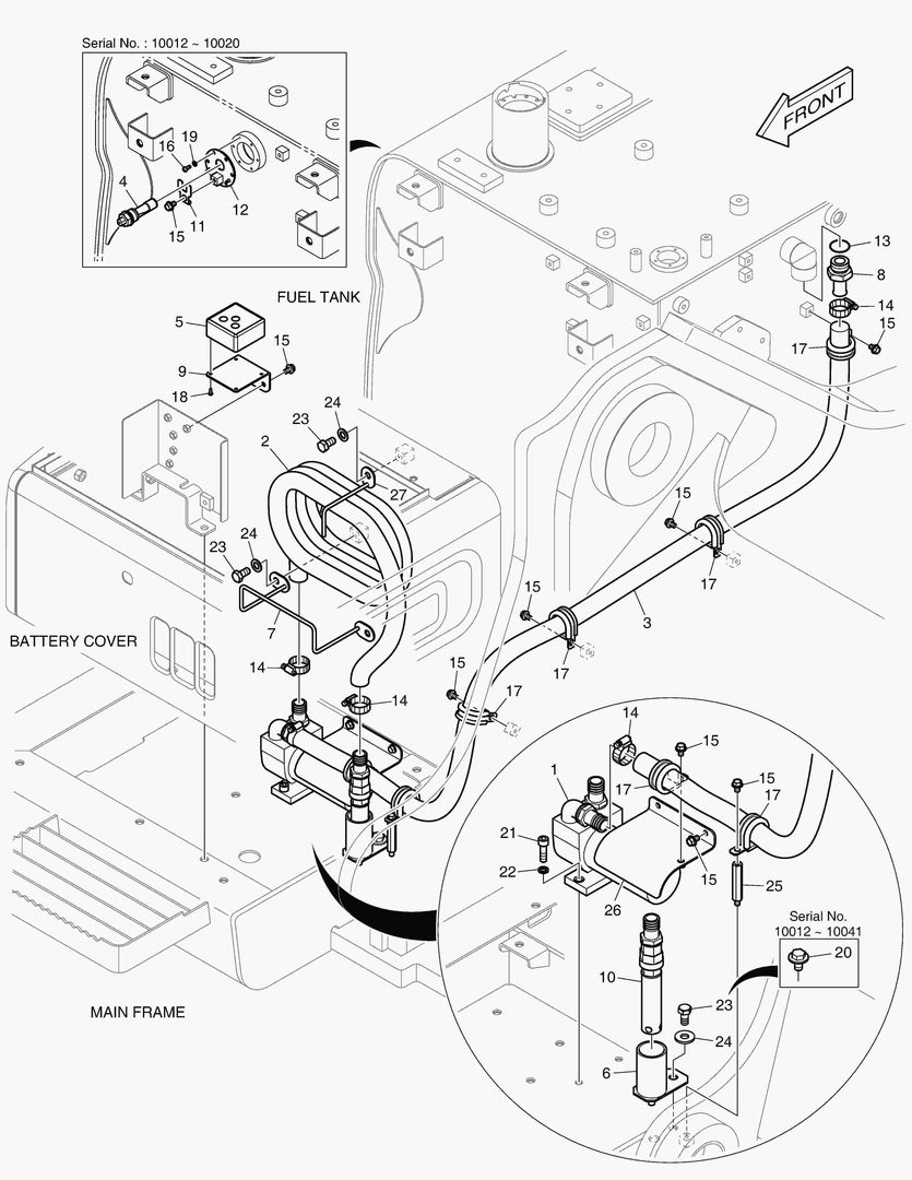 Спецтехника 6130 FUEL FILLER PUMP - главное фото