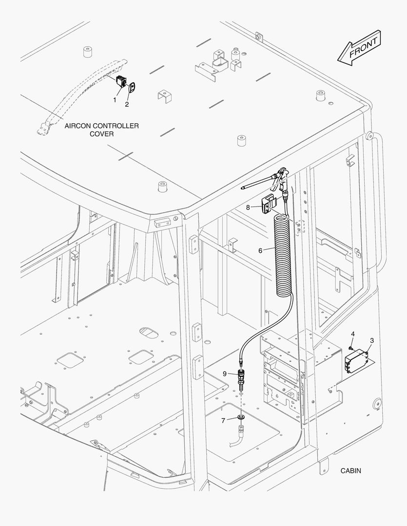 6070 AIR COMPRESSOR MOUNTING - ELECTRIC