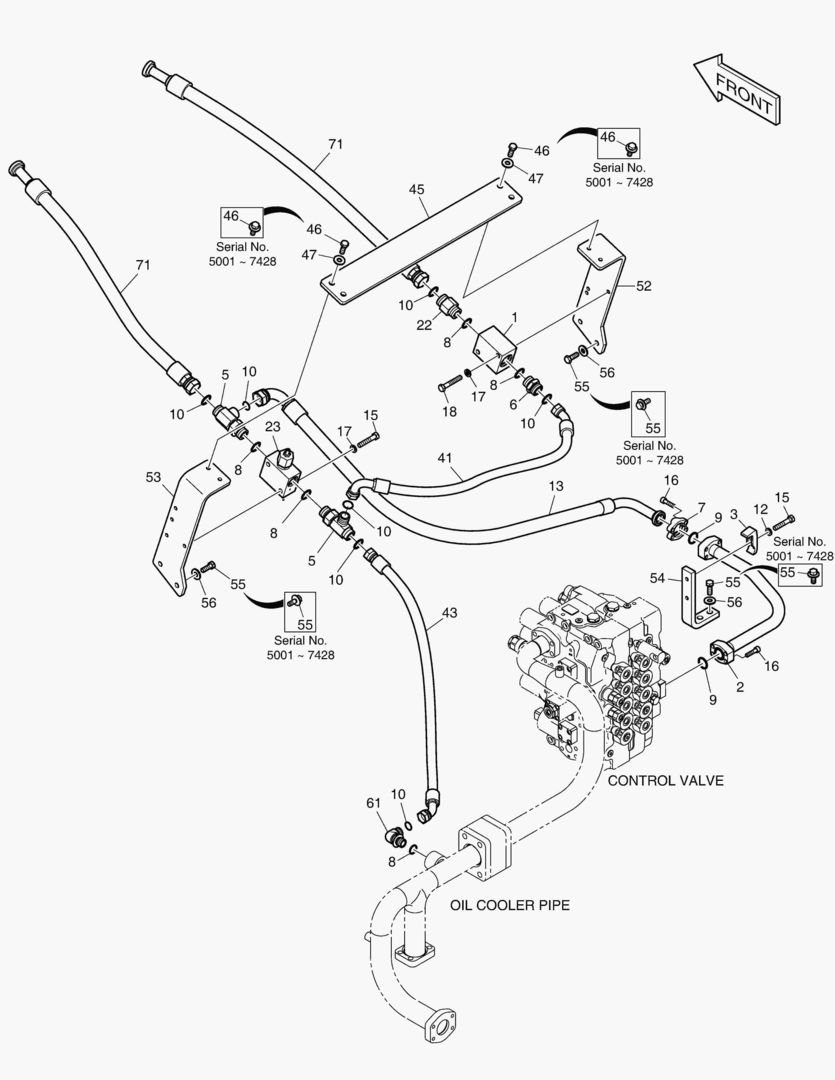 6120 MAIN PIPING - ONE WAY [5001~7748]