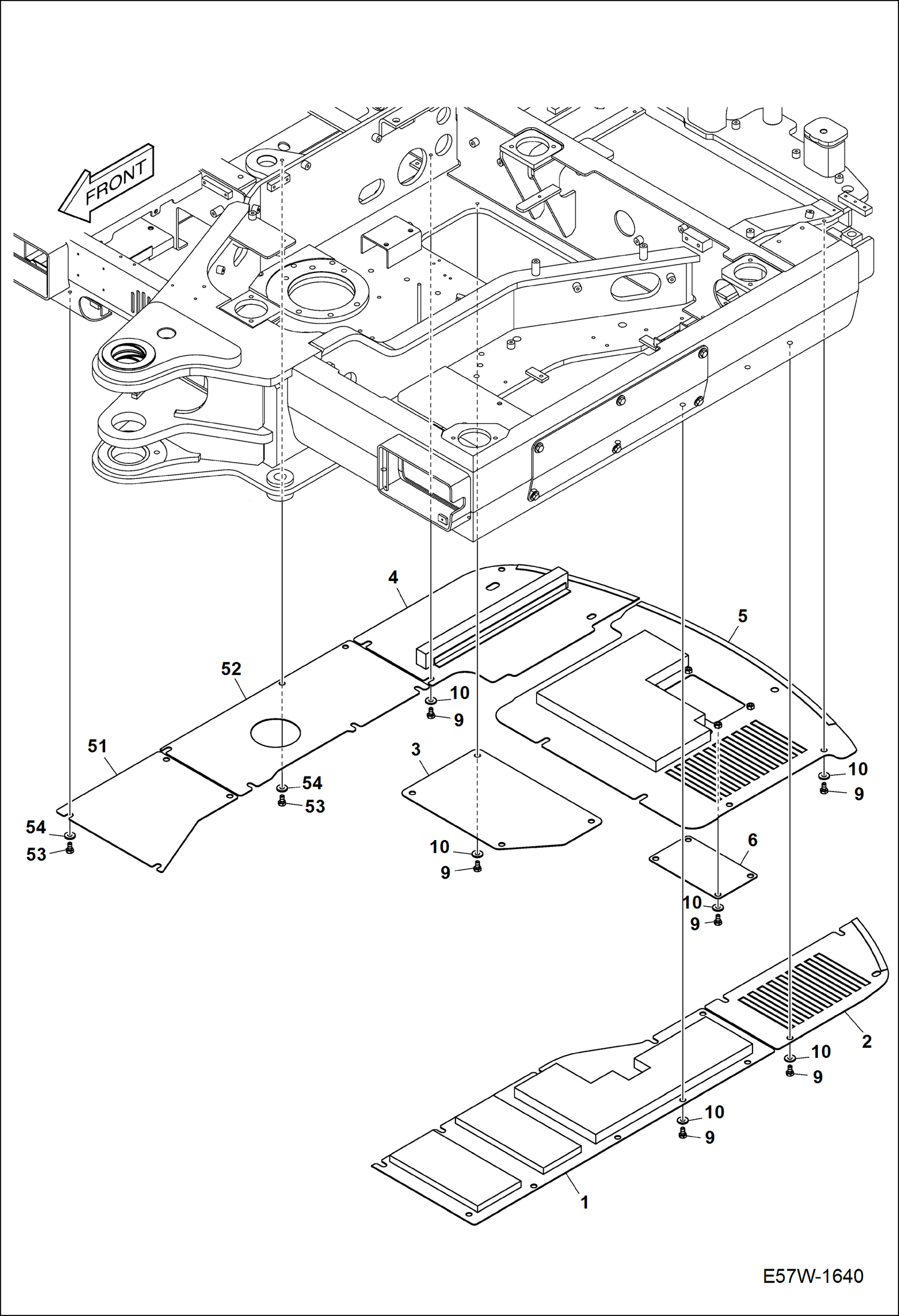 КОРПУС КУЗОВА (ОБТЕКАЕМЫЕ ПОДКУЗОВНЫЕ ПАНЕЛИ)