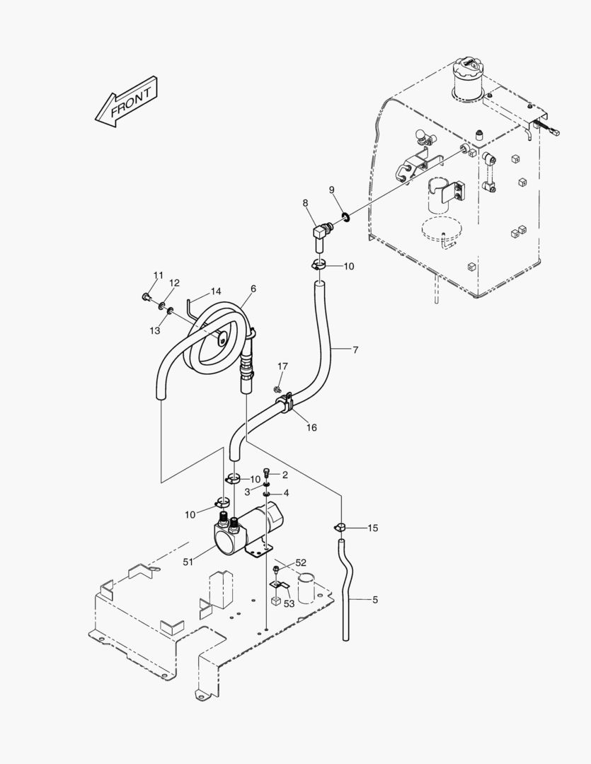 Спецтехника 6190 FUEL FILLER PUMP