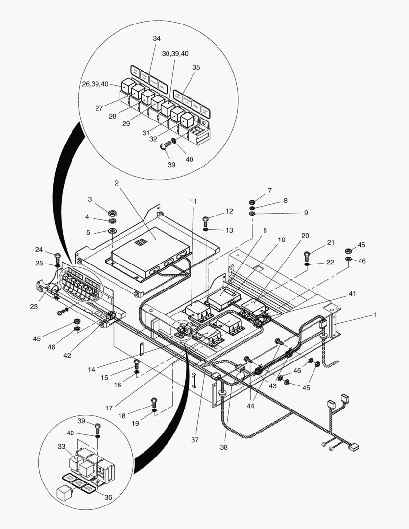 ЭЛЕКТРОШКАФ В СБОРЕ(2)-ЭЛЕКТРИЧЕСКИЕ ЗАПЧАСТИ