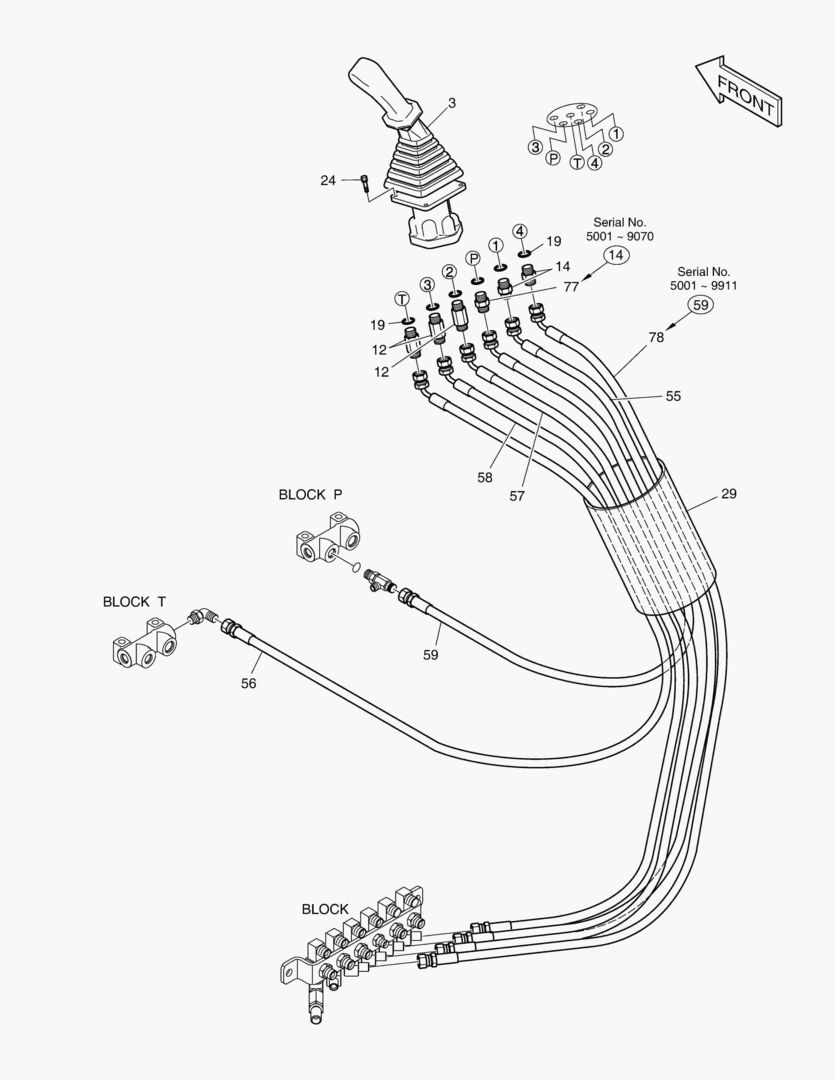 ТРУБОПРОВОД СЕРВОУПРАВЛЕНИЯ(8)