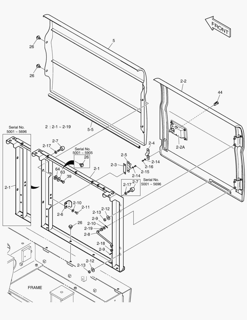 БОКОВАЯ ДВЕРЬ - ПРАВОСТОРОННИЙ