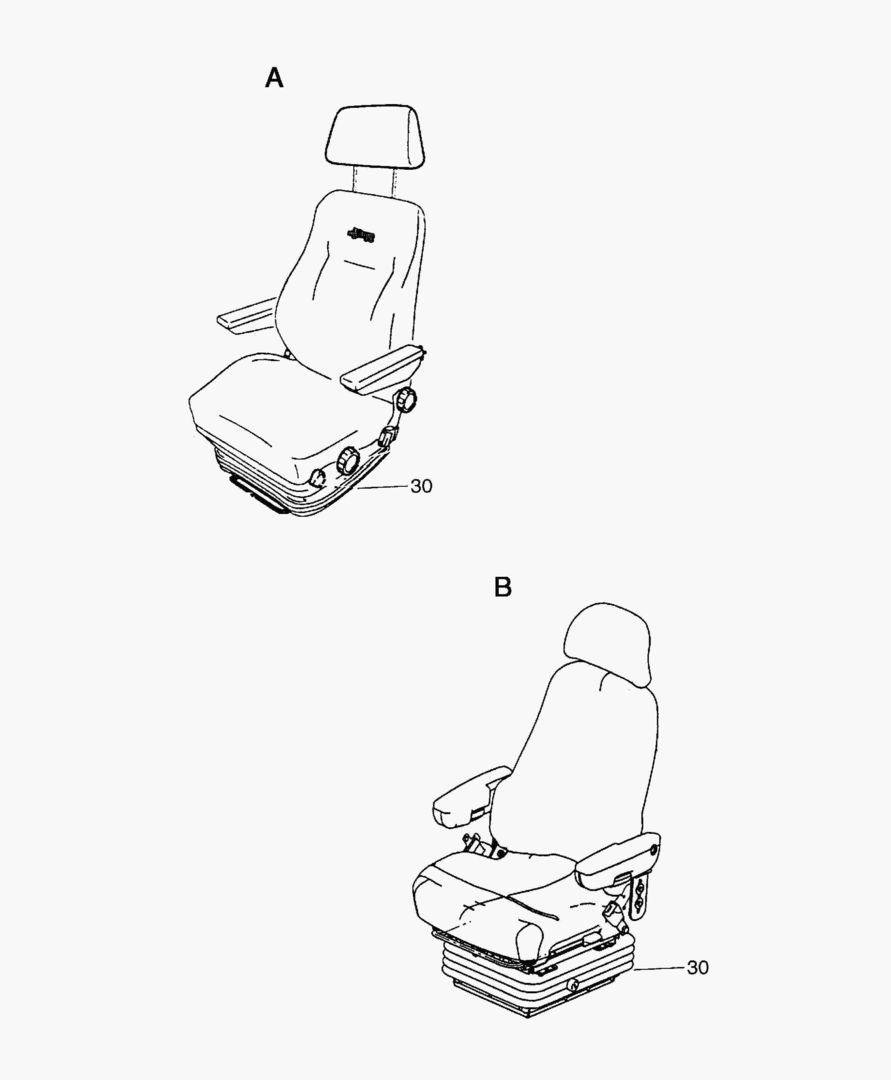 G500-46 DRIVER`S SEAT