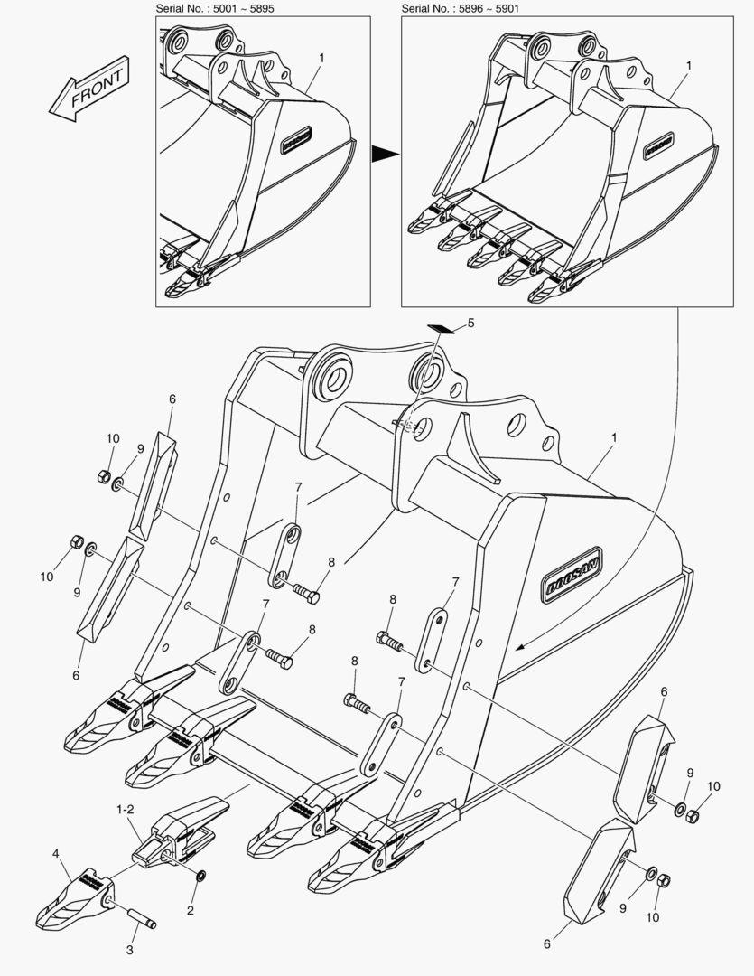 6750 BUCKET ASSВґY - 1.07mВі - S CLASS