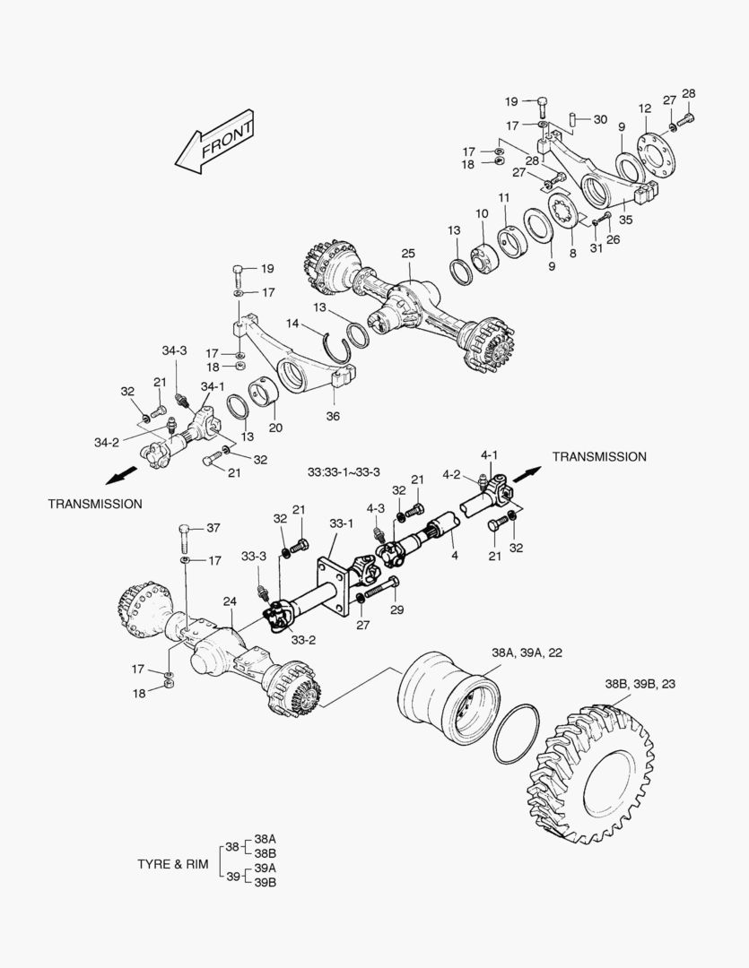ОСЬ И ВАЛ ПРИВОДА-ЛОКАЛЬНАЯ ОСЬ