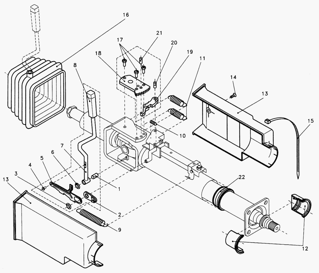 G320-22 STEERING COLUMN