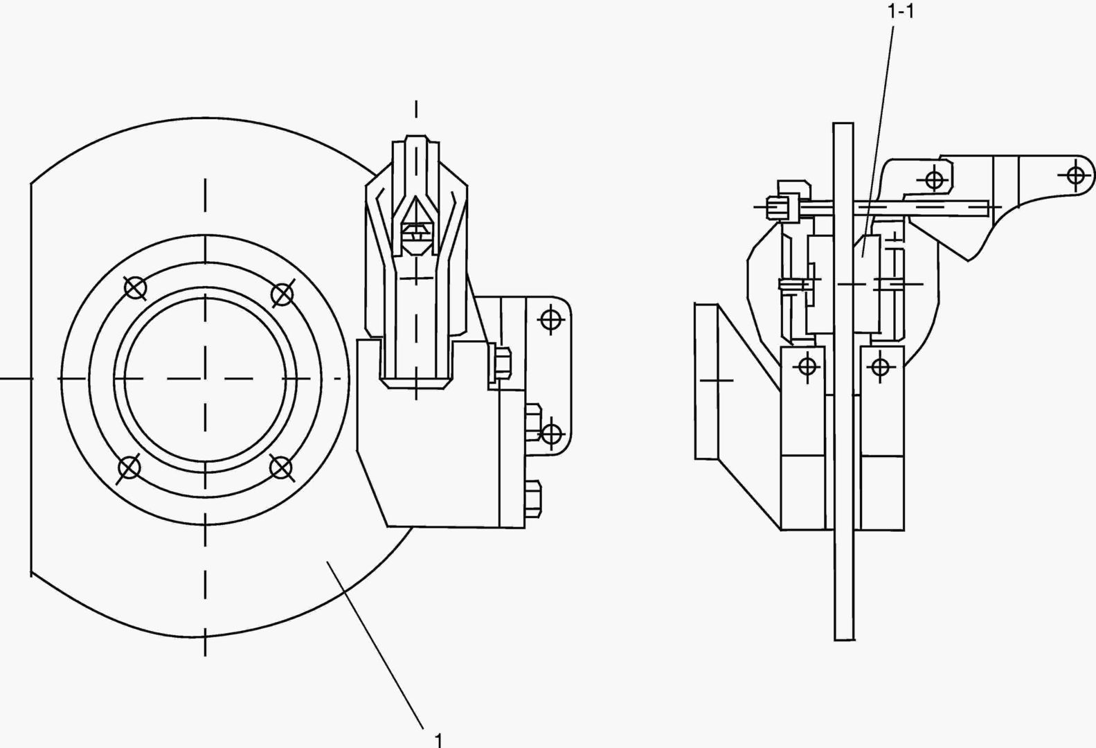 3170 HAND BRAKE ASS`Y [~10480]