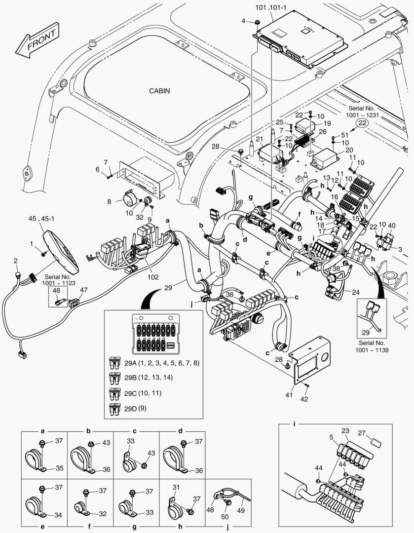 ЭЛЕКТРИЧЕСКИЕ ЗАПЧАСТИ - КАБИНА