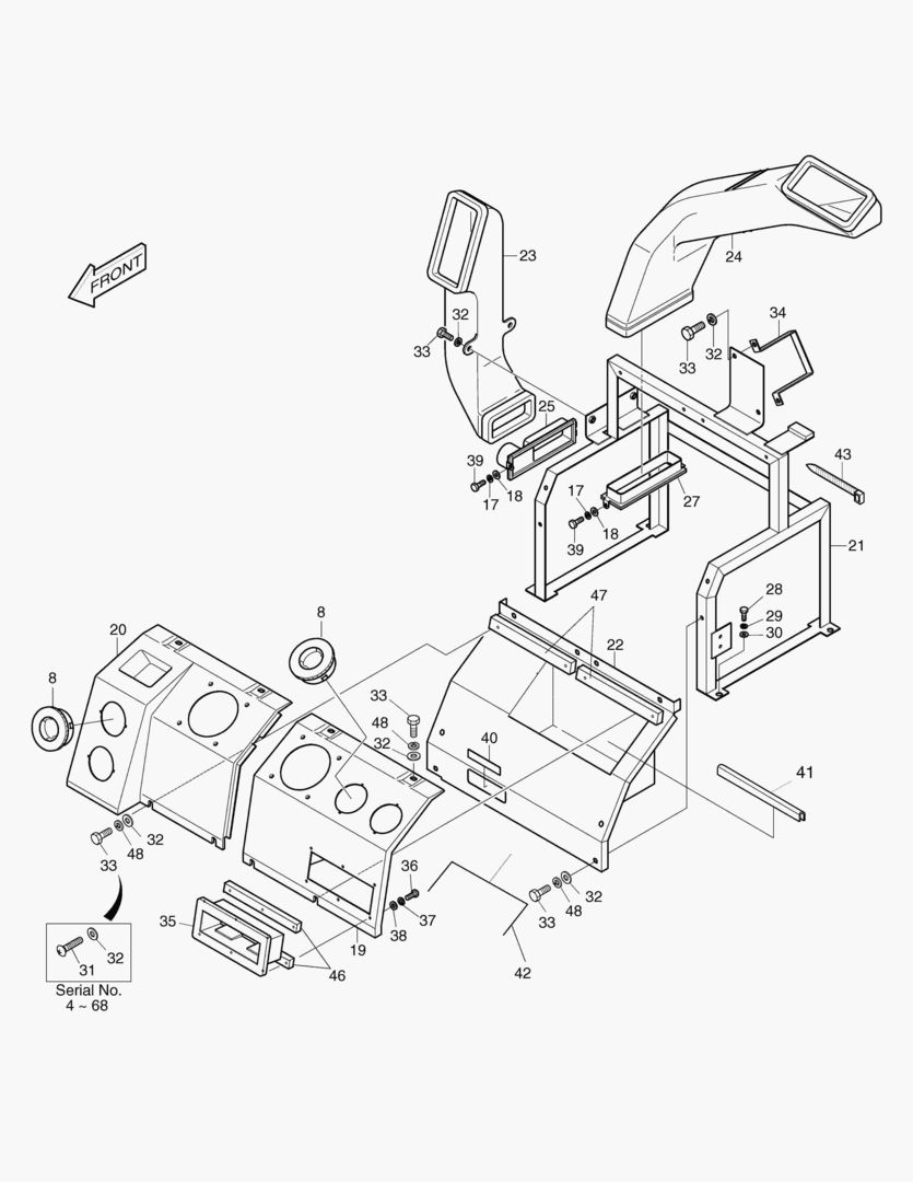 1414 AIR FLOW ASS`Y(2) [4~]