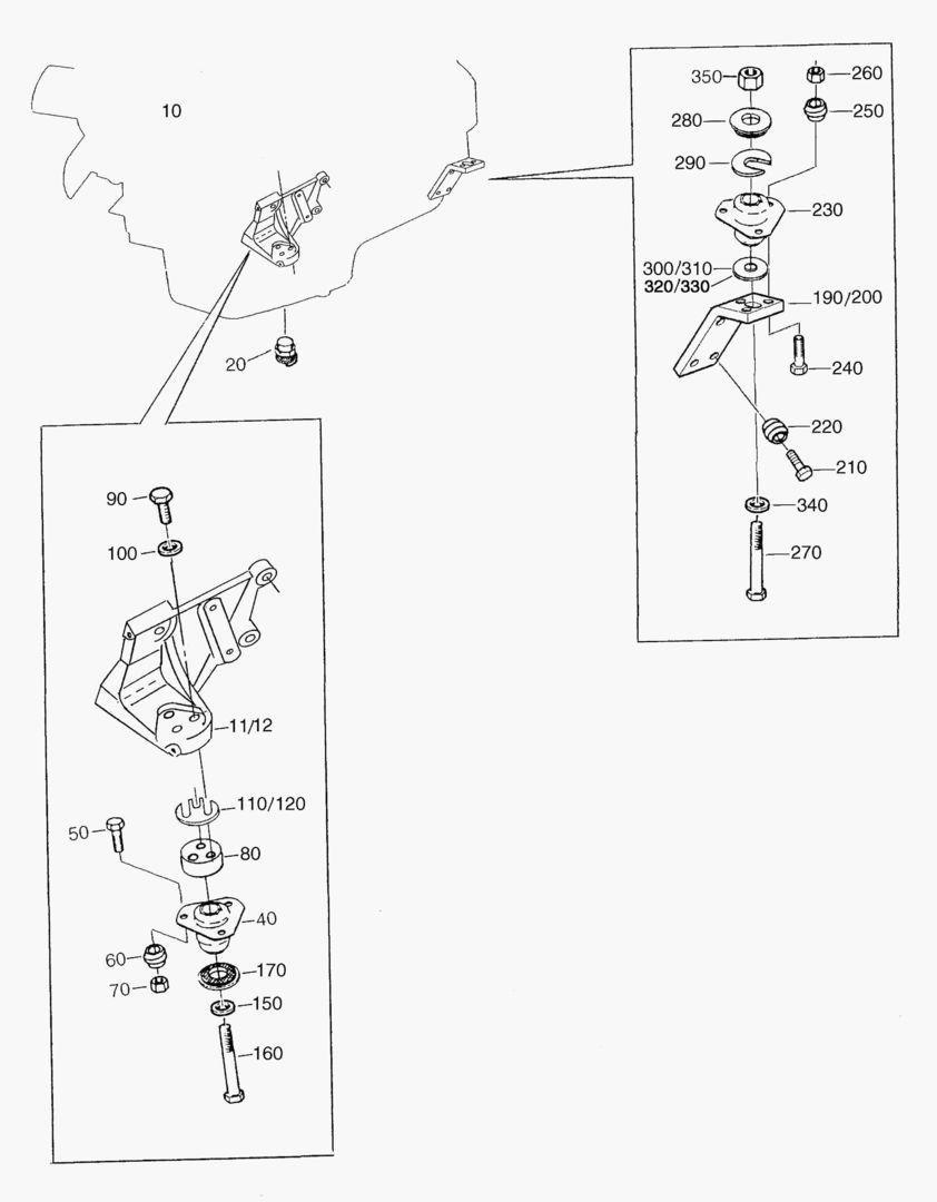 G010-8 ENGINE SUSPENSION [810002~810127]