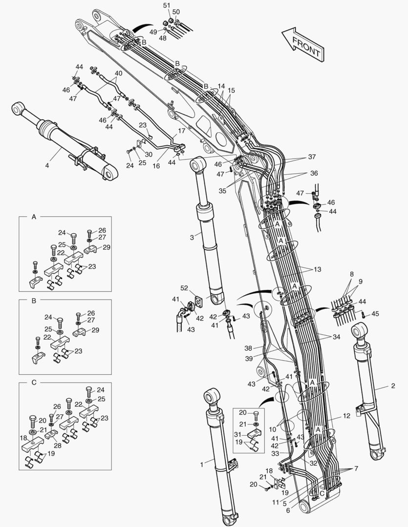 3130 FRONT PIPING [1046~]