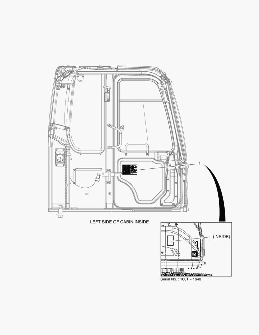 ПРЕДУПРЕЖДАЮЩАЯ ТАБЛИЧКА - СМАЗКА(ШАРНИРНЫЙ)(ЭКСПОРТИРУЕМОЕ ОБОРУДОВАНИЕ)