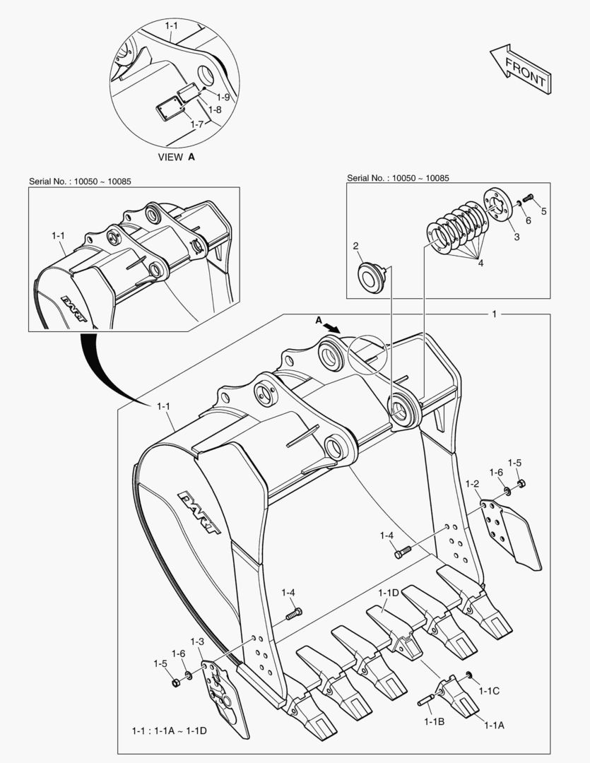 6970 BUCKET ASS`Y - 2.01mВі(63`) - H.D