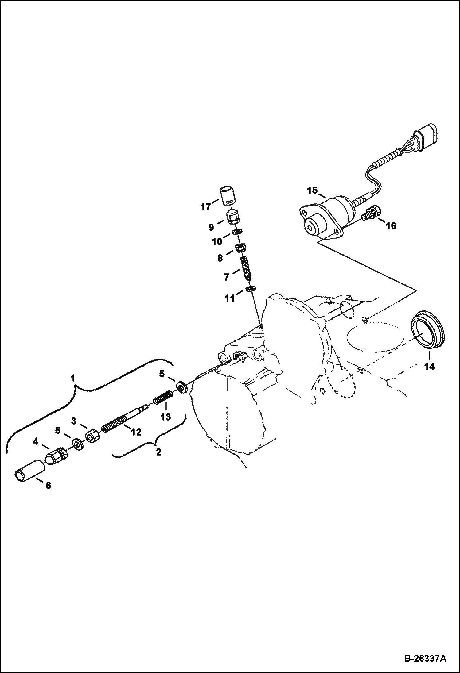 Схема ХОЛОСТОЙ ХОД АППАРАТА И СОЛЕНОИД ОСТАНОВА