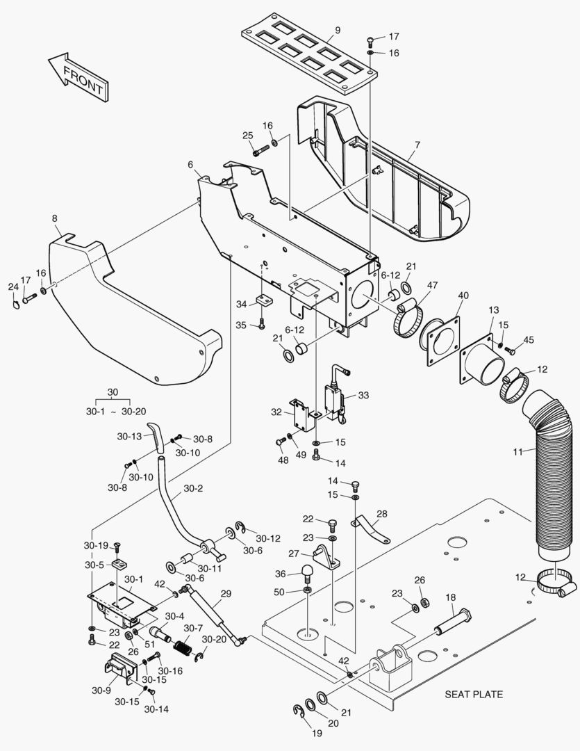 ПУЛЬТ УПРАВЛЕНИЯ-ЛЕВОСТОРОННИЙ