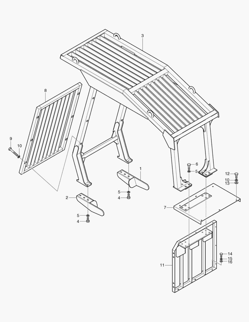 ЗАЩИТНОЕ ОГРАЖДЕНИЕ СИСТЕМА ЗАЩИТЫ ОТ ПАДАЮЩИХ ПРЕДМЕТОВ В СБОРЕ
