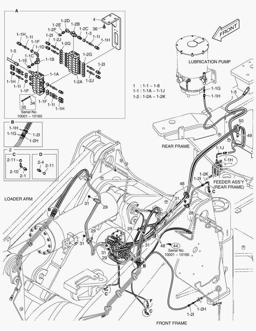 СМАЗКА - ПИТАТЕЛЬ(ПЕРЕДНЯЯ РАМА)