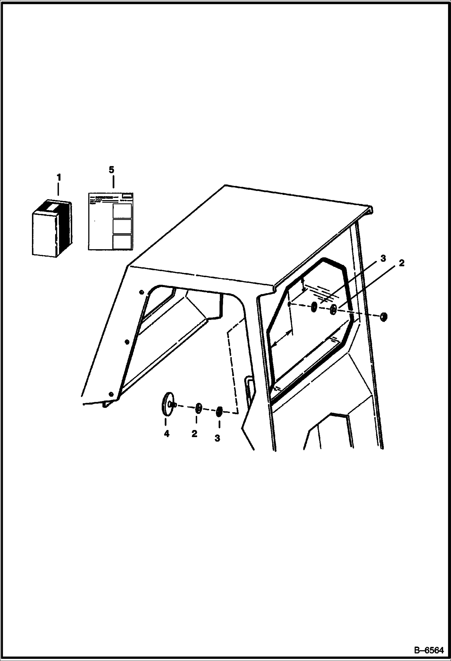 КОМПЛЕКТ ДЕТАЛЕЙ ЗЕРКАЛА ЗАДНЕГО ВИДА