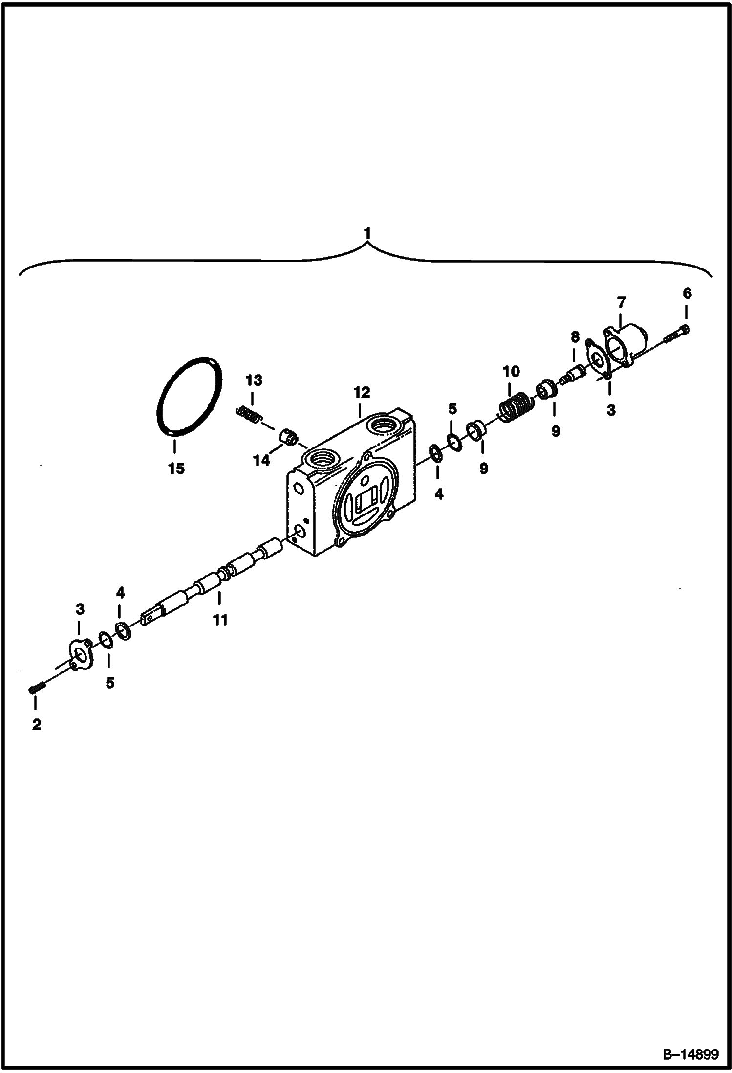 СЕКЦИЯ РАСПРЕДЕЛИТЕЛЯ (ЛЕВОСТОРОННИЙ ХОД И ОТВАЛ)