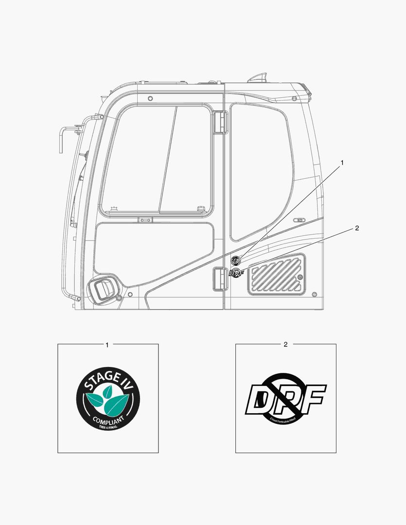 5320 DECAL - STAGE в…Ј(EUROPE)
