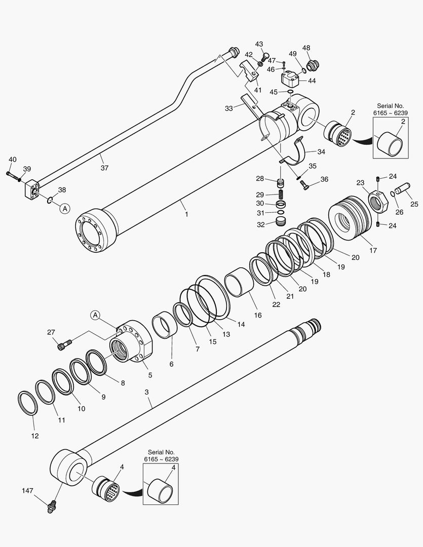 Спецтехника 4241 ARM CYLINDER [6165~]