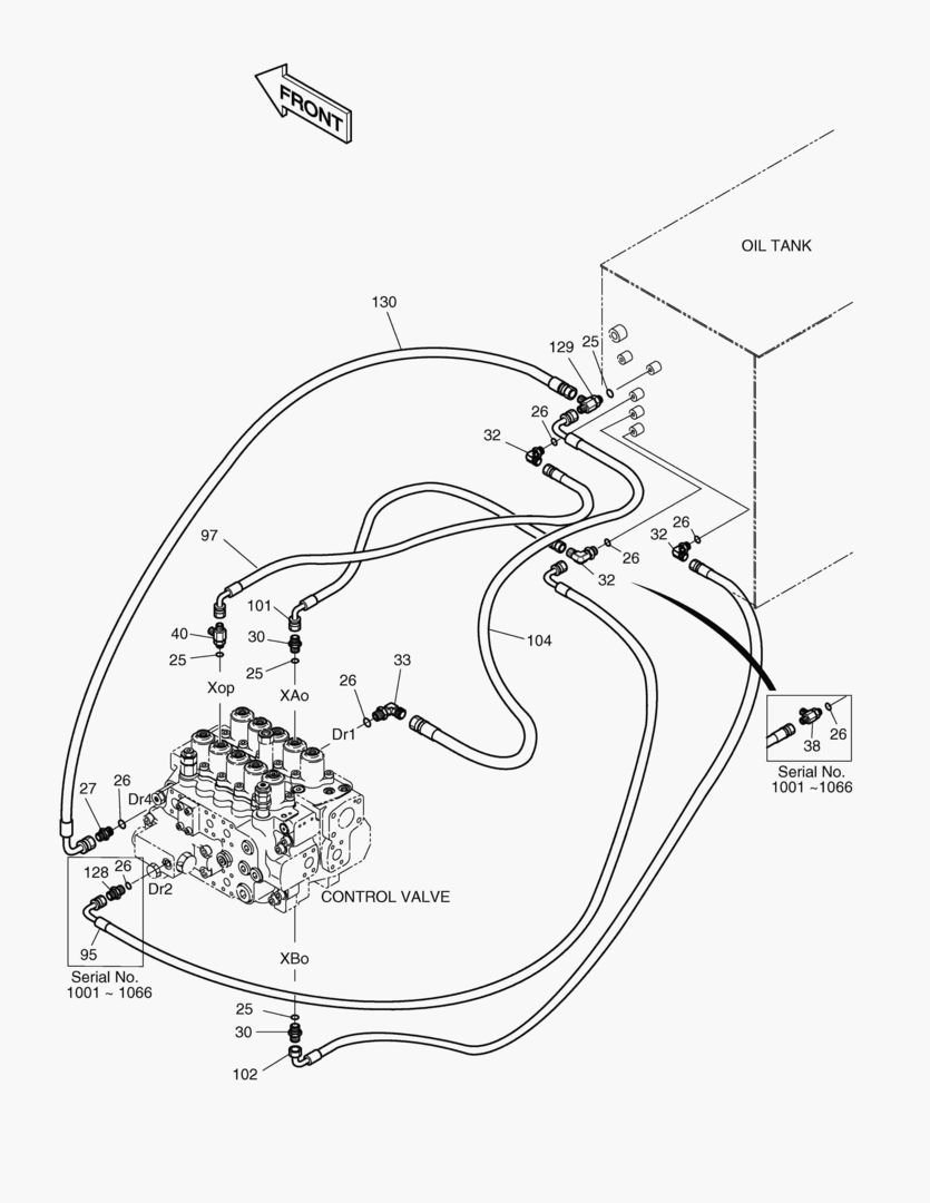 ТРУБОПРОВОД СЕРВОУПРАВЛЕНИЯ(8)