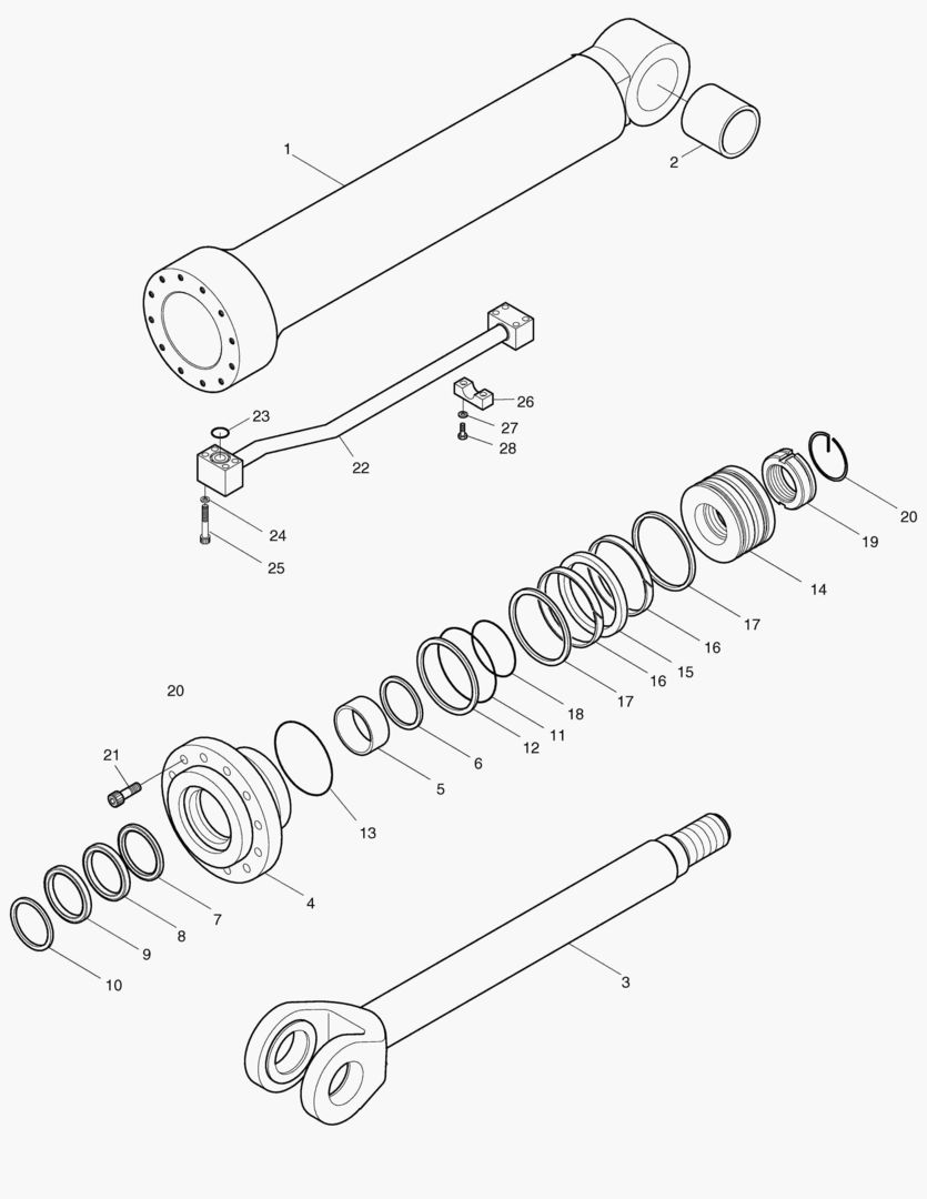 Спецтехника 3580 LIFT CYLINDER - главное фото