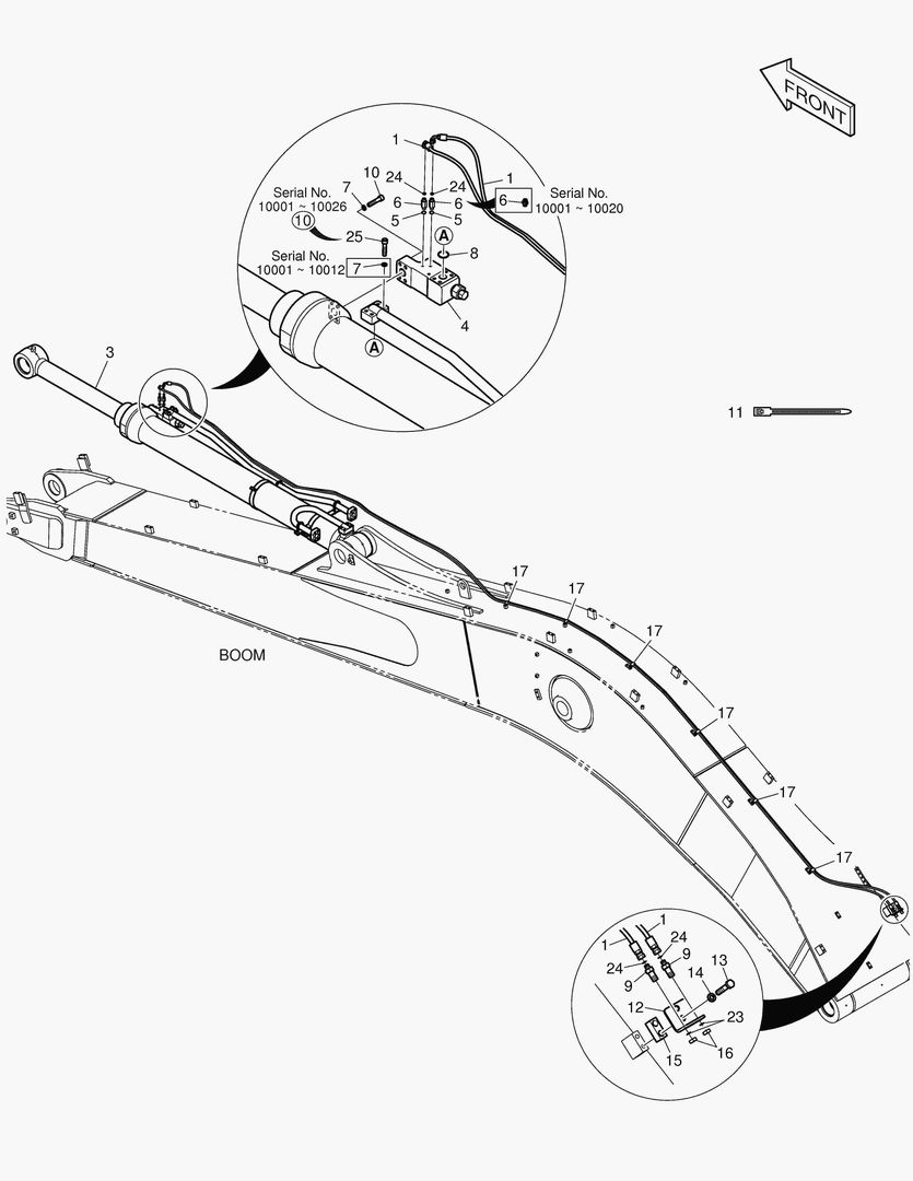 ГИДРОЗАМОК ТРУБОПРОВОДА - СТРЕЛА 9 м