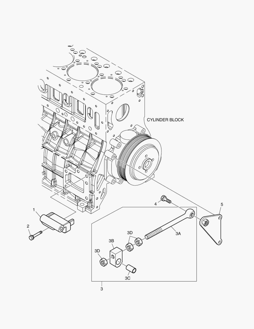 033 ALTERNATOR & ALTERNATOR MOUNTING