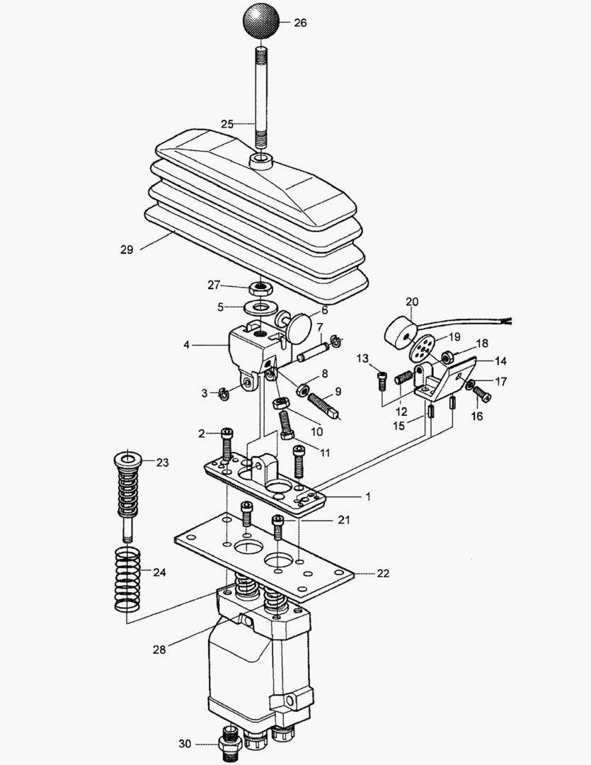Спецтехника G190-78 TILTING SERVO VALVE [810001~81005] - главное фото