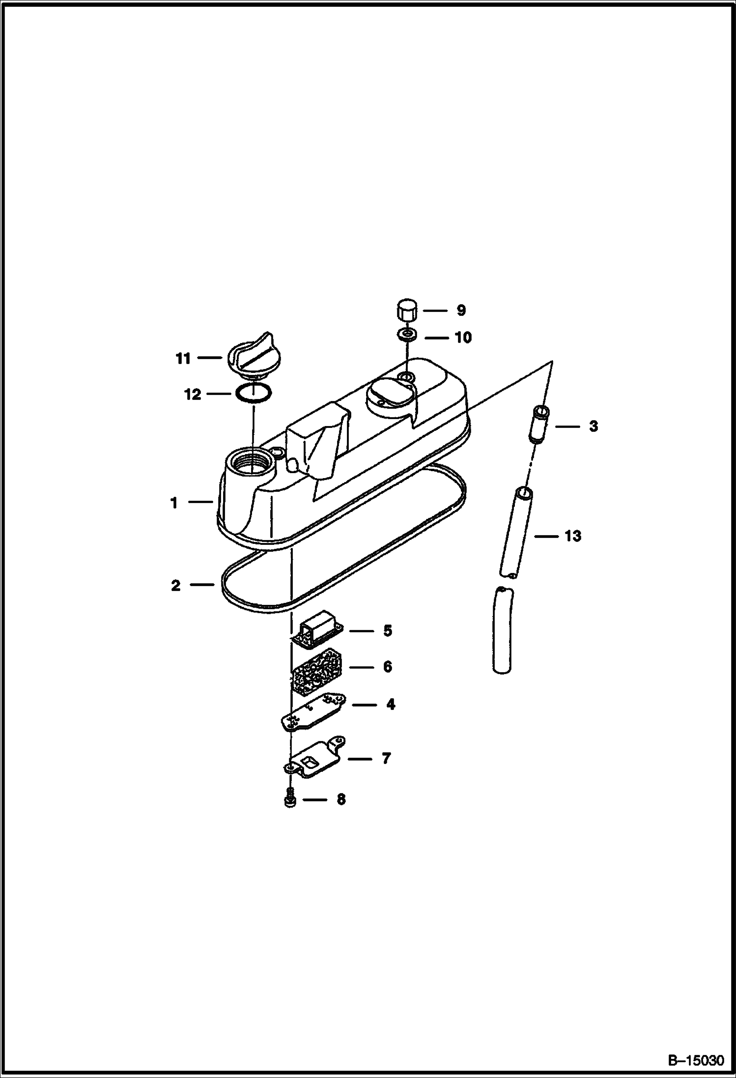 КРЫШКА КОРОМЫСЛА КЛАПАНА