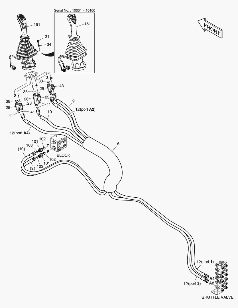 ТРУБОПРОВОД СЕРВОУПРАВЛЕНИЯ(6)