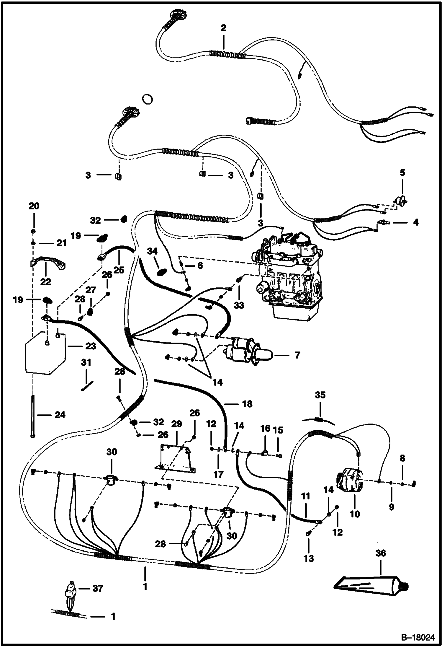 ЭЛЕКТРИЧЕСКАЯ СИСТЕМА ДВИГАТЕЛЯ