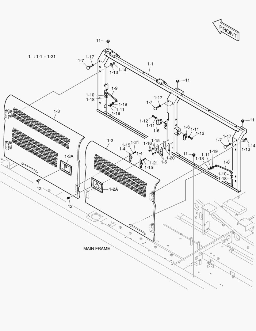 БОКОВАЯ ДВЕРЬ - ЛЕВОСТОРОННИЙ