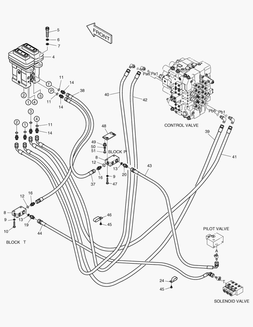 ТРУБОПРОВОД СЕРВОУПРАВЛЕНИЯ(8)