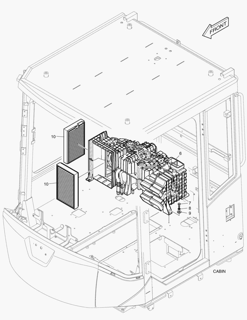 КОНДИЦИОНЕР - КАБИНА