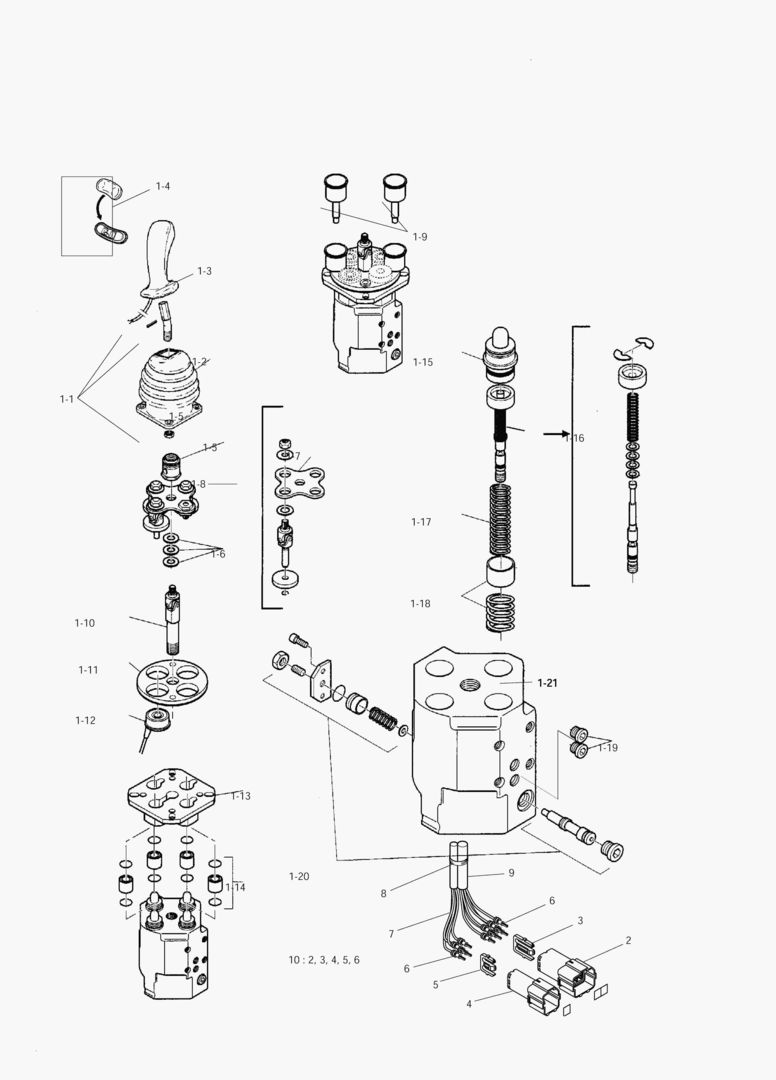 3550 REMOTE CONTROL VALVE [1001~1012]