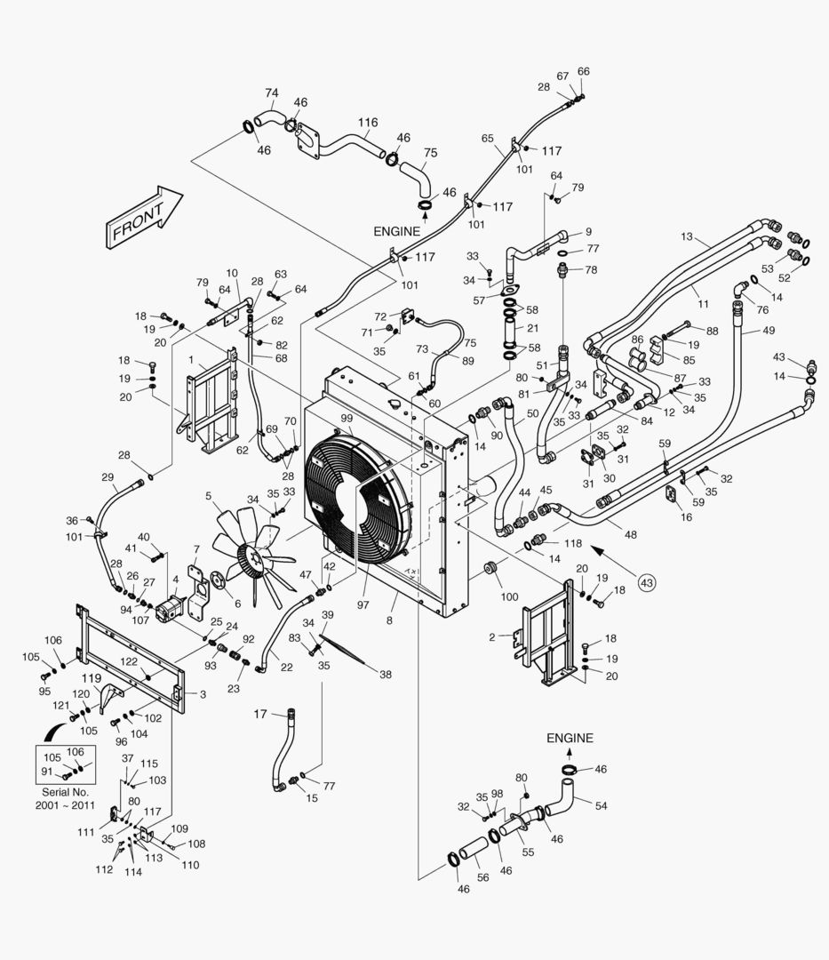 ОХЛАЖДАЮЩИЙ ТРУБОПРОВОД