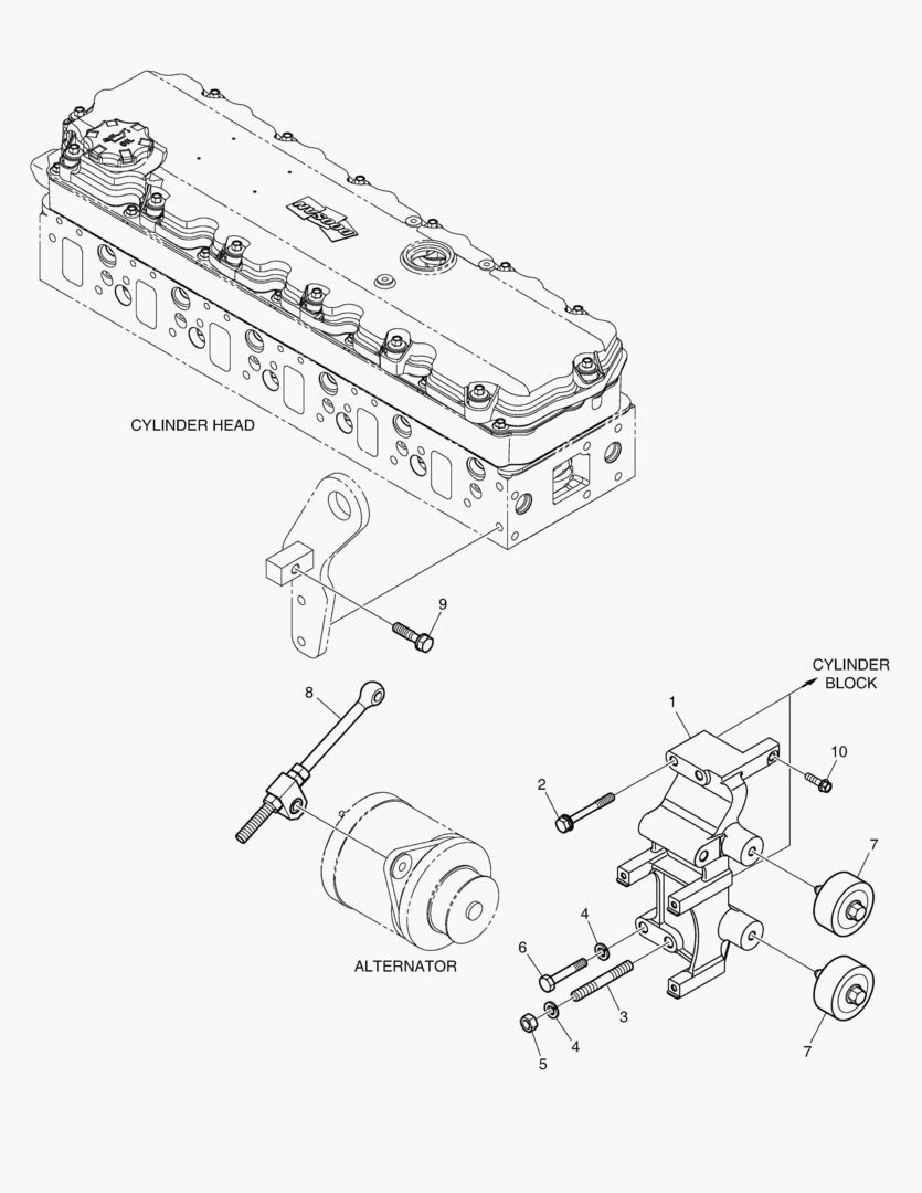 УСТАНОВКА ГЕНЕРАТОРА ПЕРЕМЕННОГО ТОКА