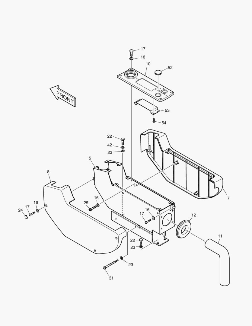 ПУЛЬТ УПРАВЛЕНИЯ-ПРАВОСТОРОННИЙ